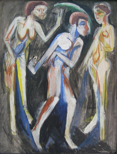 Der Tanz zwischen den Frauen von Ernst Ludwig Kirchner